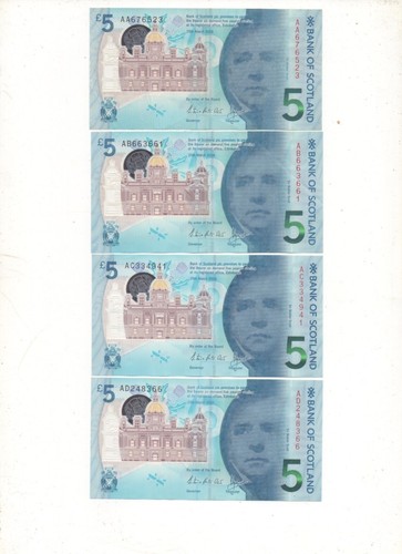 Sammlung bank scotland 5 - sammlung, of