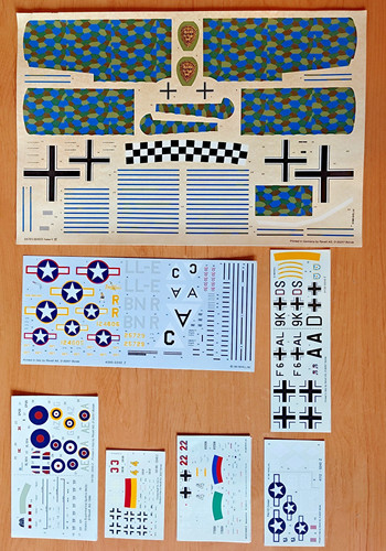 Konvolut decals revell - decals,