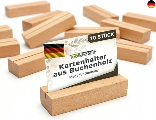 Kartenhalter holz cm - kartenhalter,