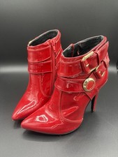 VERSACE JEANS Stiefeletten Rot