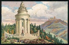 AK - Lutherstadt Eisenach in Thüringen - Burschenschaftsdenkmal - gelaufen 1908