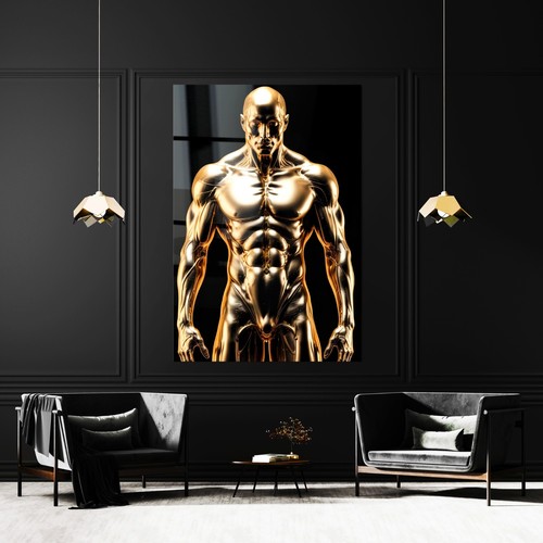 Wandbild anatomie des - wandbild,