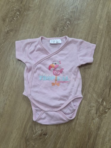 Rosa wickelbody kurzarmbody - rosa,