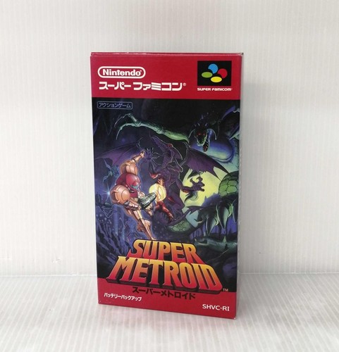 Nintendo super metroid shvc - nintendo,