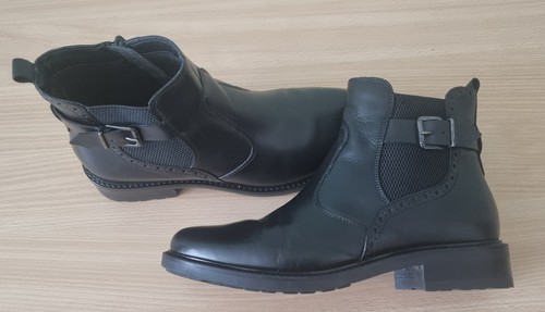 Boots pat calvin - calvin, leder