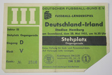 Ticket Eintrittskarte Fussball