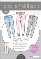 Schnittmuster kibadoo Basic Jogging Pants Damen