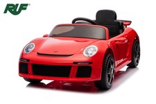 Elektro Kinderauto modified Porsche by RUF-CTR3 mit Lizenz 2x 25W 12V 7Ah