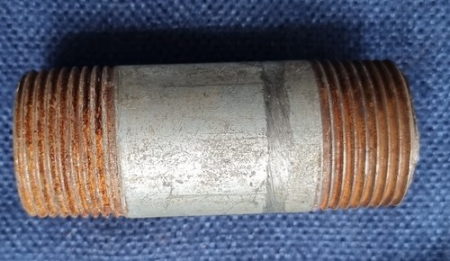 Verzinkt stahlrohr nippel - verzinkt,