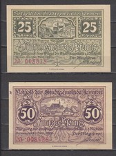 Jarmen - Stadt - 25+50 Pfennig