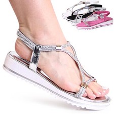 Damen Riemchen Sandalen