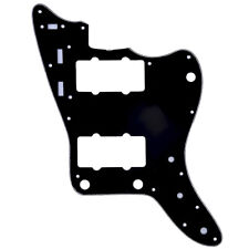 Musiclily Pro 3Ply Black 13 Hole Guitar Pickguard For Fender Japan Jazzmaster