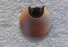 Metall Deckel für Kabeldurchlass 68mm - Edelstahloptik matt