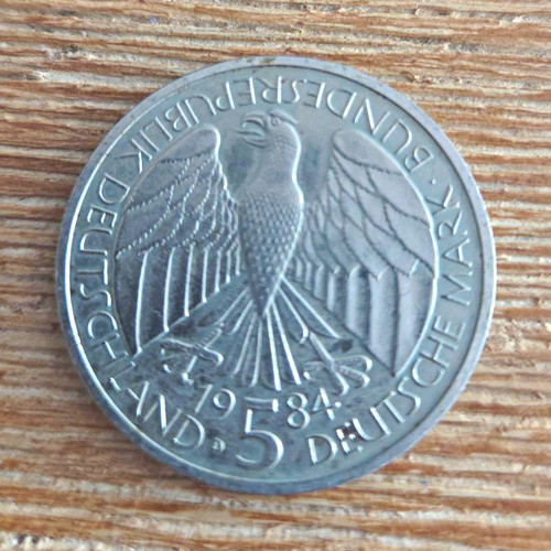 Brd 1959 gedenkmünze - 5,
