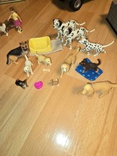Schleich Hunde/Katze/Schaf/Ziege/Huhn/Ente Und Zubehör