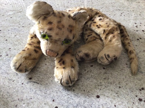 Steiff leopard vintage - steiff,