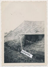 Foto Wehrmacht Zelt Tarn, camo (8220a)
