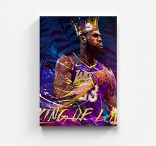 Lebron James Leinwand Bilder