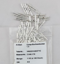 100 St. Crimp Buchsenkontakt