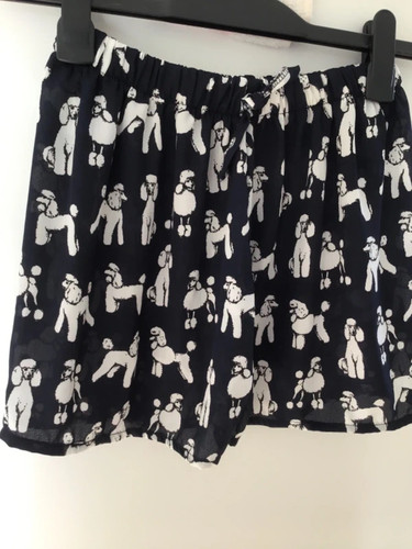 Pudel hunde print - pudel, shorts