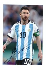 Lionel Messi - Agentinien - Repro Autogramm Foto