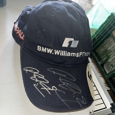 Ralf Schumacher Cap 5 BMW Williams F1 Team 2002  Mit Original Unterschrift 