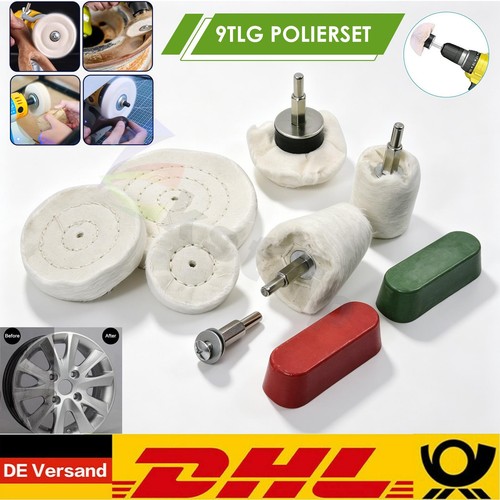 Stück alu felgen - 9, polierset