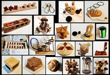 Puzzle und Spiele aus Holz und