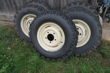 Land Rover Serie 2-3,  5 Kompletträder 4 davon  ca. 150 km gefahren, gewuchtet