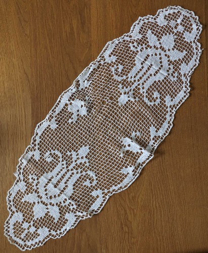 Deckchen filetarbeit - deckchen,
