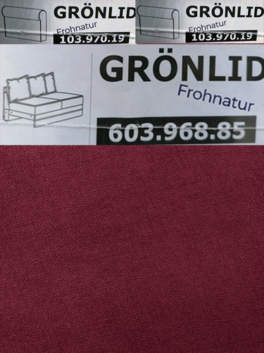 Ikea grönlid bezug - grÖnlid, 2er