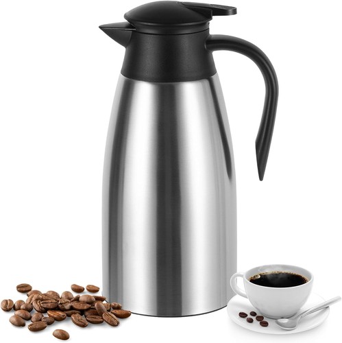 Isolierkanne edelstahl mit - edelstahl, 2l