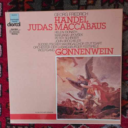 Händel judas maccabäus lp - händel-,