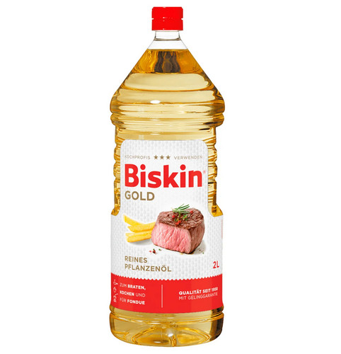 Biskin gold reines pflanzenöl - gold,