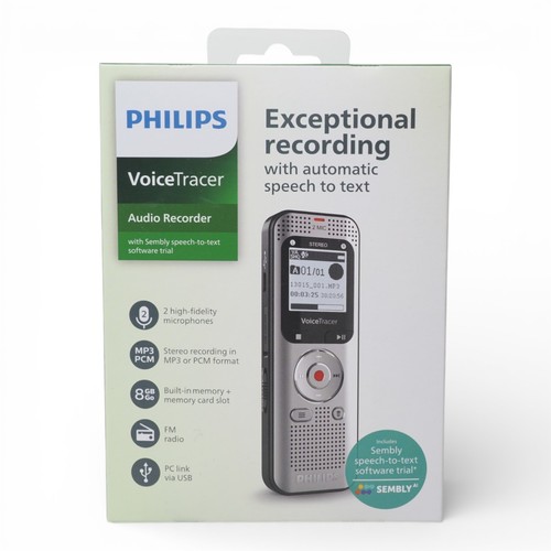 Philips dvt2015 voicetracer - philips,