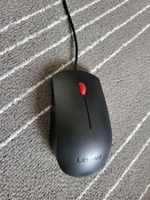 4 Stück Lenovo MOJUUO USB Maus - Schwarz 