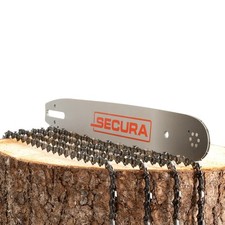 4x Sägekette + Schwert SECURA