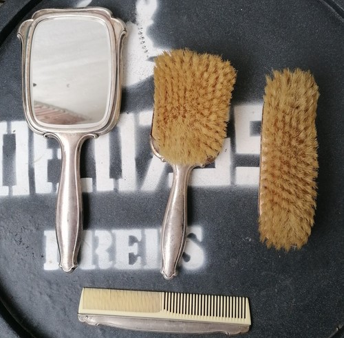 Frisierset 835er silber - 835er, 4