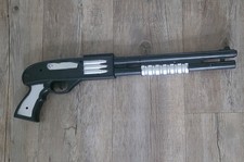 Kostüm Zubehör Kinder Spielzeug Militär Waffe Maschinengewehr schwarz 