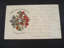 Alte PK - Frankonia - Studentenverbindung - gel. 1931