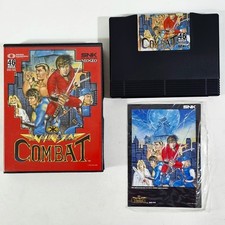 Neo Geo AES Arcade Brawler NINJA COMBAT us/eu CIB NM Shinobi Final Fight