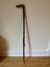 Gehstock Spazierstock aus Wurzelholz handgefertigt Anfang 19. Jahrhundert