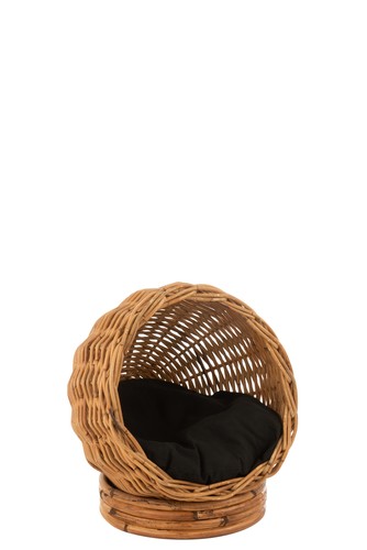 Katzenkorb kissen rund rattan - katzenkorb+kissen,