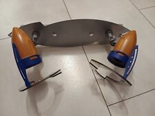 Strahler  Deckenleuchte Blau/Silber/Holz 2-flammig