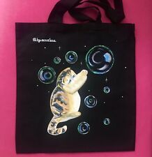 Baumwolltasche Shopper Schwarz Custom 