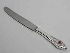 Tafelmesser R&B Robbe Berking Ostfriesen roter Stein ║ 800 Silber ║ i88