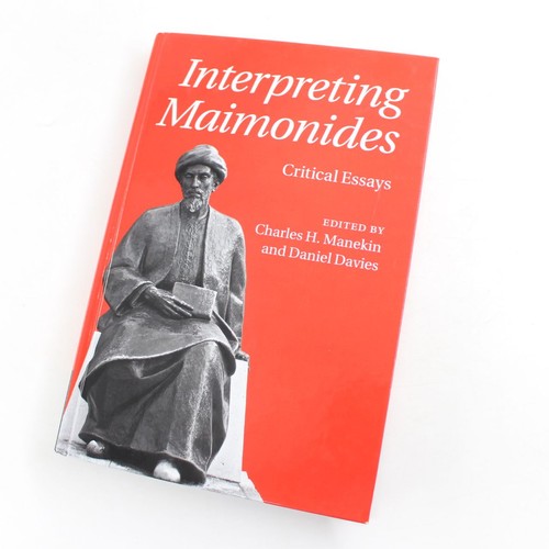 Interpreting maimonides - interpreting,