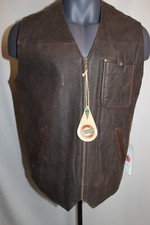 NEU! Echtleder Weste Herren