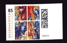 BRD Weihnachten 2024 Kirchenfenster  selbstklebend postfrisch