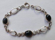 Armband onyx cabochons - armband,
